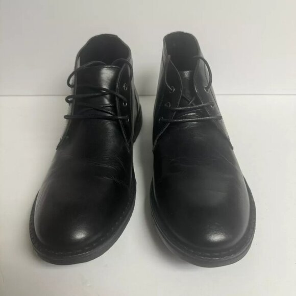 Crown Vintage Mens Casper Chukka Boot Black Size 11 M
